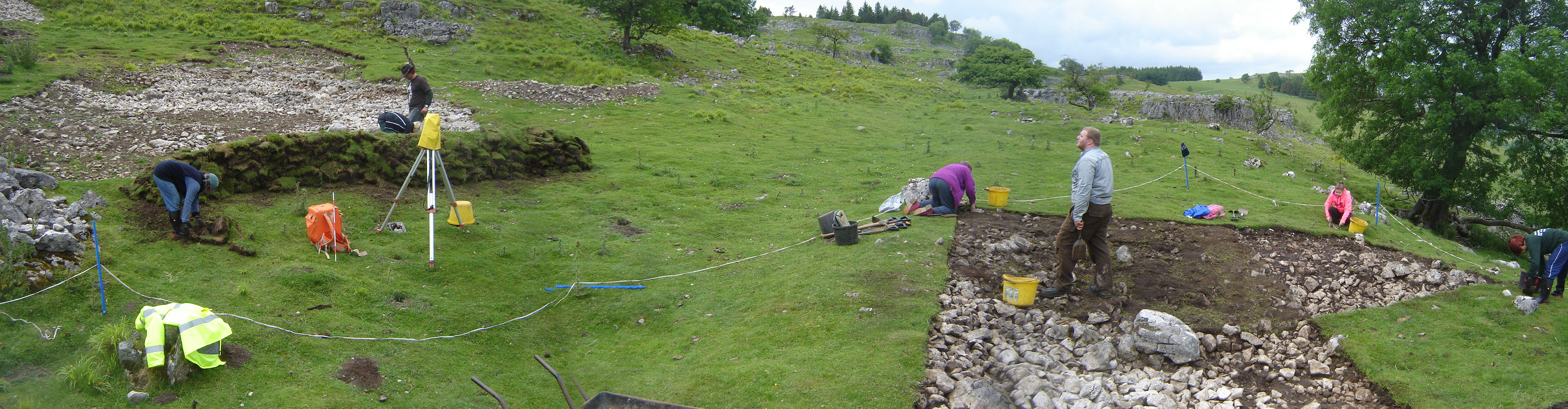 Roman Iron Age site in Upper Wharfdale, Yorkshire
